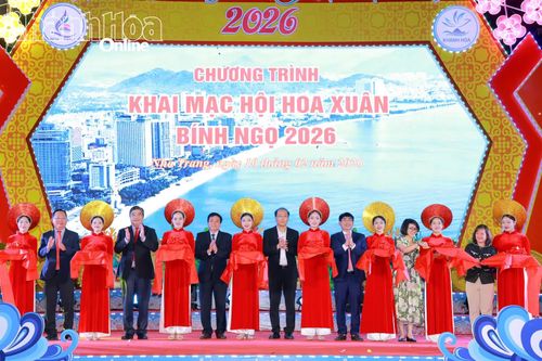 Khai mạc Hội hoa xuân Nha Trang - Khánh Hòa năm 2026