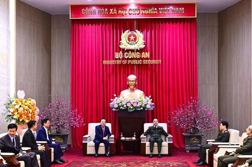 Thứ trưởng Phạm Thế Tùng tiếp đoàn Hội thánh Tin lành Việt Nam (miền Bắc) chúc Tết