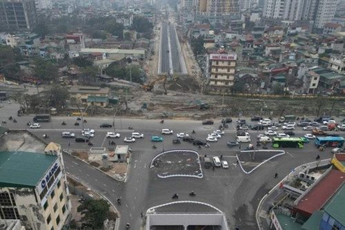 Hà Nội thông xe kỹ thuật đoạn Đầm Hồng - Quốc lộ 1A thuộc Vành đai 2,5 sau 12 năm