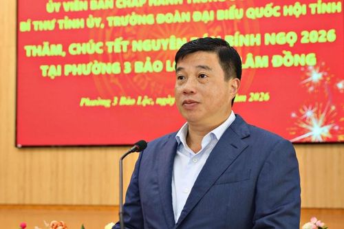 Bí thư Tỉnh ủy Lâm Đồng Y Thanh Hà Niê Kđăm thăm, chúc Tết cán bộ, người dân khu vực Bảo Lộc