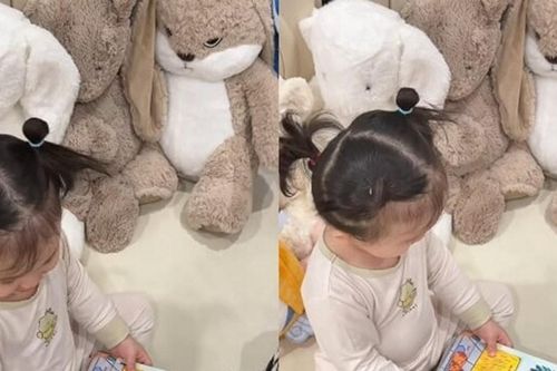Con gái lai Hàn Quốc của Sam gây ấn tượng với khả năng nhận biết vượt tuổi