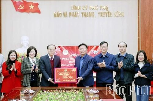 Liên đoàn Lao động tỉnh thăm, chúc Tết các cơ quan, đơn vị