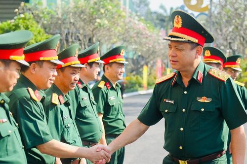 Thượng tướng Nguyễn Trường Thắng thăm, chúc Tết lực lượng vũ trang tỉnh Đồng Nai