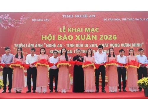 Nghệ An khai mạc Hội báo Xuân Bính Ngọ 2026