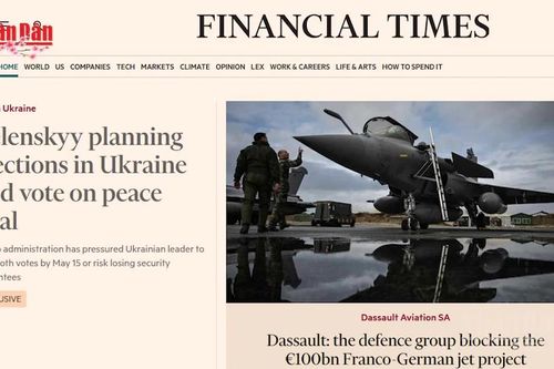 Báo Financial Times: Ukraine có thể tổ chức bầu cử Tổng thống vào tháng 5