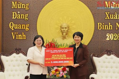 Lãnh đạo TPHCM thăm, chúc tết, hỗ trợ Lâm Đồng chăm lo an sinh xã hội