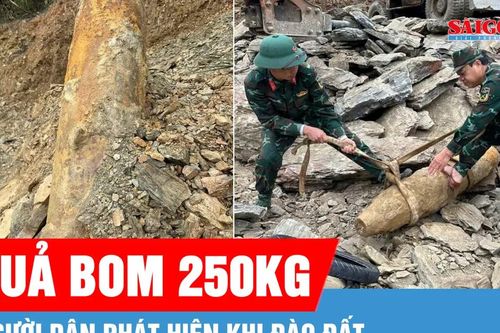Hủy nổ quả bom nặng 250kg