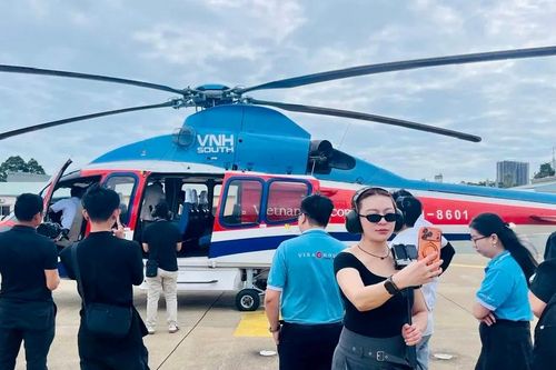 Khởi động tour trực thăng tại TPHCM