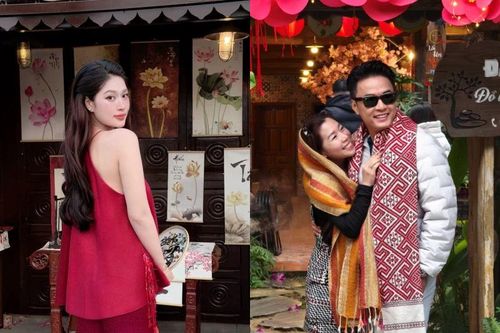Hot face sao Việt: Đoàn Thiên Ân khoe vai trần trên phố những ngày giáp Tết