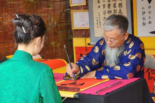Đổi mới toàn diện không gian xin chữ đầu xuân tại Văn Miếu