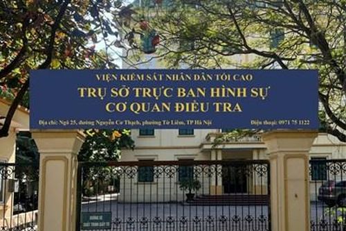 Cơ quan điều tra VKSND tối cao công bố hòm thư điện tử tiếp nhận tố giác, tin báo về tội phạm