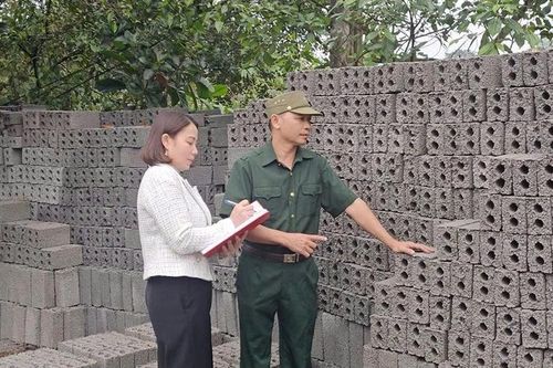 Cựu chiến binh làm giàu từ gạch không nung