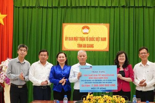 MTTQ Việt Nam tỉnh An Giang tiếp nhận 7 tỷ đồng chăm lo Tết cho người dân