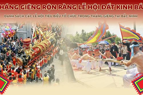 Tháng Giêng rộn ràng lễ hội đất Kinh Bắc