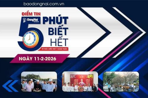 Điểm tin '5 phút biết hết' sáng 11-2: Đồng Nai đón tàu du lịch quốc tế đầu tiên cập Cảng Phước An