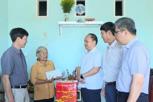 Phó Bí thư Thường trực Tỉnh ủy Rah Lan Chung thăm, chúc Tết nguyên lãnh đạo tỉnh và gia đình chính sách