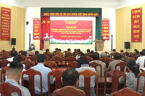 Xã Diên Khánh triển khai nhiệm vụ bảo đảm an ninh, trật tự địa phương năm 2026