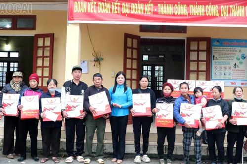 LĐLĐ tỉnh tặng nhiều phần quà Tết cho đoàn viên, hộ nghèo và gia đình chính sách