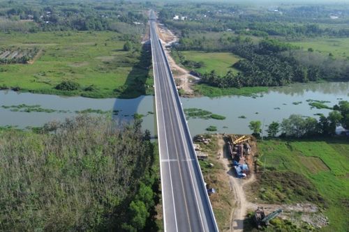 Hoàn thành cầu Thanh An 600m vượt sông Sài Gòn nối TP.HCM và Tây Ninh