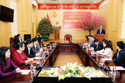 Công bố các Quyết định bổ nhiệm Phó Giám đốc Sở Ngoại vụ