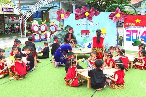 Tăng cường tiếng Việt để trẻ phát triển toàn diện