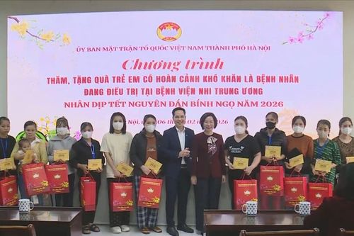 Hà Nội tặng hơn 700 nghìn suất quà dịp Tết Nguyên đán 2026