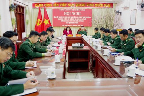 Bộ Tư lệnh Bộ đội Biên phòng hội nghị tổng kết 10 năm thi hành Nghị định 34 của Chính phủ