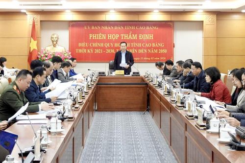 Thẩm định điều chỉnh Quy hoạch tỉnh thời kỳ 2021 - 2030, tầm nhìn đến năm 2050