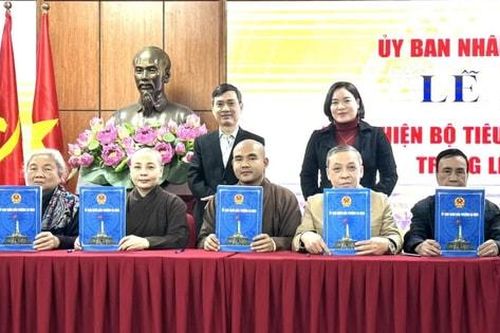 Phường Ba Đình: Ký kết tiêu chí môi trường văn hóa lễ hội truyền thống