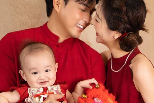 Con trai Hồ Quang Hiếu gây chú ý trong tiệc sinh nhật đầu tiên