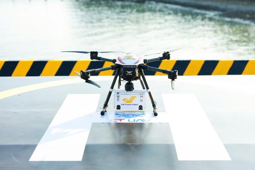Giao hàng vượt biển bằng UAV tại Việt Nam