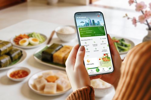 Cơ hội nhận 10 chỉ vàng khi giao dịch trên ứng dụng VCB Digibank