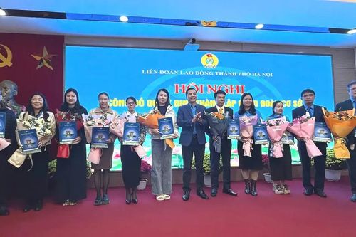 Hà Nội thành lập 35 công đoàn cơ sở với hơn 6.500 đoàn viên