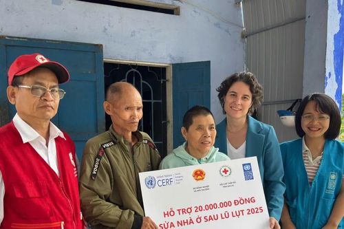 UNDP hỗ trợ tiền mặt và khôi phục nhà ở cho hơn 3.000 hộ dân bị ảnh hưởng thiên tai trước Tết Bính Ngọ 2026