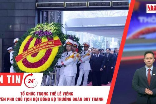 Thời sự 24h ngày 12/2/2026: Tổ chức trọng thể Lễ viếng nguyên Phó Chủ tịch Hội đồng Bộ trưởng Đoàn Duy Thành