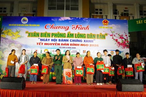 Xuân Biên phòng trên quê hương Hải đội Hoàng Sa