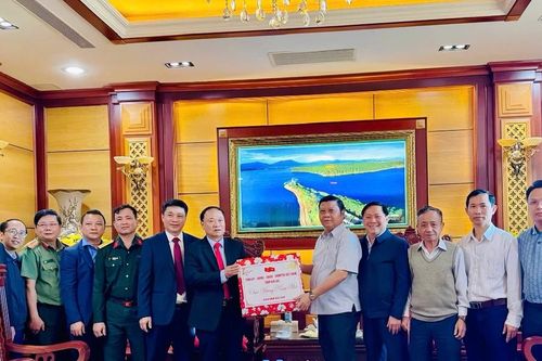 Bí thư Tỉnh ủy thăm, chúc Tết Tập đoàn Đức Long Gia Lai