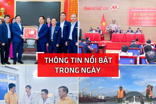 Nghệ An: Thông tin nổi bật ngày 12/2