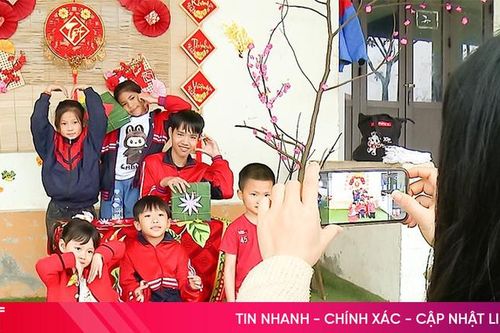 Tết sớm ở Làng Trẻ em mồ côi Hà Tĩnh