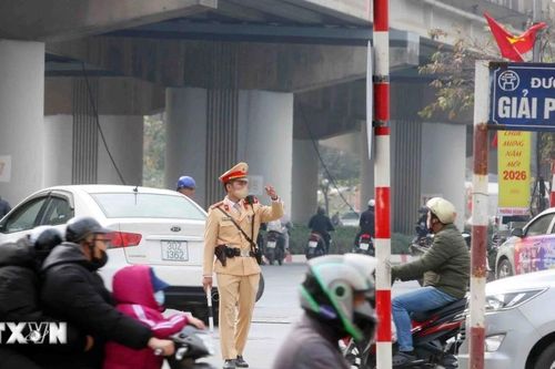 Phân luồng giao thông các tuyến đường bộ hướng về trung tâm Hà Nội dịp Tết