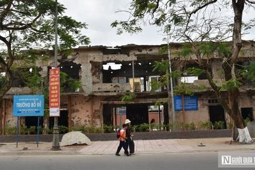 Ngôi trường sót lại sau cuộc chiến 81 ngày đêm ở Quảng Trị