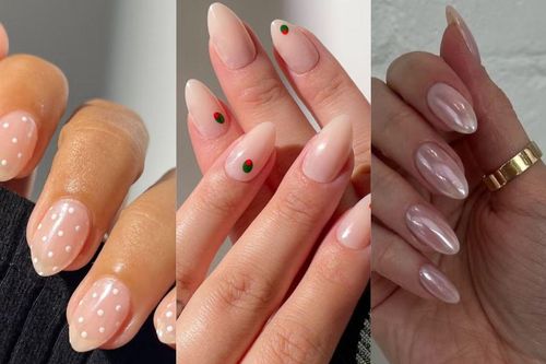 Gợi ý mẫu nail Tết tối giản nhưng sành điệu