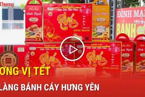 Hương vị Tết từ làng bánh cáy Hưng Yên