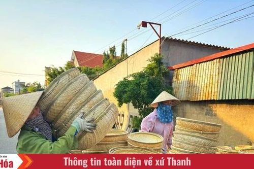 Mây tre đan và mùa Tết ấm no của làng nghề
