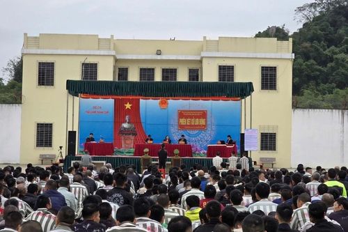 Xét xử lưu động vụ án hình sự tại Trại giam Thanh Cẩm