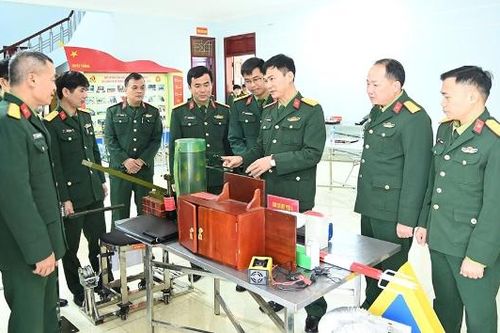 Bắc Ninh: 111 sản phẩm tham gia Hội thi sáng kiến, cải tiến trang thiết bị kỹ thuật, đồ dùng huấn luyện
