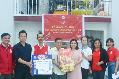 Khánh thành nhà Chữ thập đỏ tại phường Thanh Khê và Hải Vân