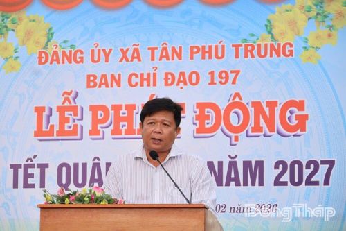 Tân Phú Trung phát động chương trình 'Tết Quân - Dân' 2027
