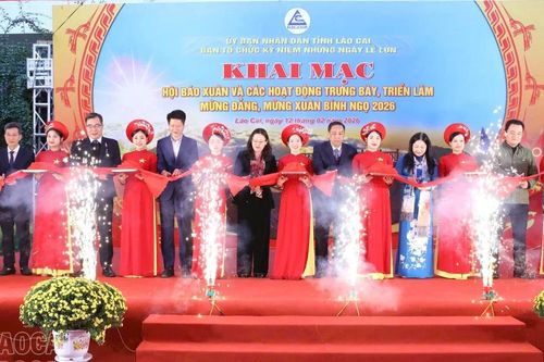 Khai mạc Hội Báo Xuân và các hoạt động trưng bày, triển lãm mừng Đảng, mừng xuân Bính Ngọ 2026