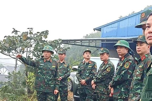 Bộ Chỉ huy Quân sự tỉnh khảo sát địa điểm diễn tập phòng thủ dân sự cấp tỉnh năm 2026